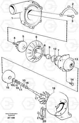 98680 Turbo charger L90C, Volvo Construction Equipment