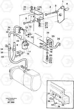 99437 Starter element with fitting parts L90C, Volvo Construction Equipment