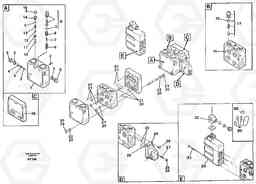 103434 Valve, circuit body and return valve L90C, Volvo Construction Equipment
