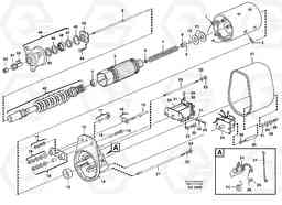 10166 Starter motor L150C S/N 2768-SWE, 60701-USA, Volvo Construction Equipment