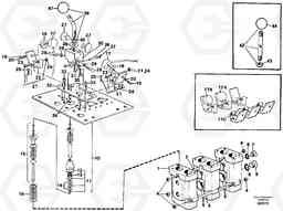 98049 Servo valve L150C S/N 2768-SWE, 60701-USA, Volvo Construction Equipment