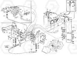 56686 Boom suspension system L150C S/N 2768-SWE, 60701-USA, Volvo Construction Equipment
