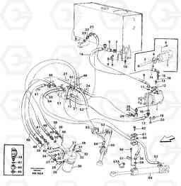 93847 Steering system. L180C S/N 2533-SWE, 60465-USA, Volvo Construction Equipment
