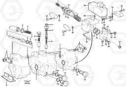 62849 Control valve. L180C S/N 2533-SWE, 60465-USA, Volvo Construction Equipment