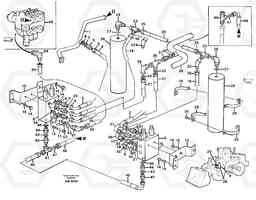 28782 Boom suspension system L180C S/N 2533-SWE, 60465-USA, Volvo Construction Equipment