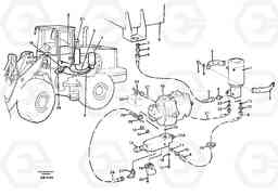 53865 Secondary steering system. L180C S/N 2533-SWE, 60465-USA, Volvo Construction Equipment
