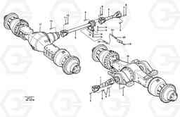 26741 Propeller shafts with fitting parts L220D SER NO 1001-, Volvo Construction Equipment