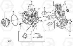 26732 Hydraulic transmission with fitting parts L220D SER NO 1001-, Volvo Construction Equipment