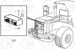 21421 Back-up warning unit L220D SER NO 1001-, Volvo Construction Equipment
