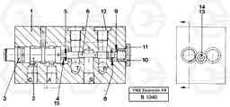 50257 Pedal valve travel, brake EW230 ?KERMAN ?KERMAN EW230 SER NO - 1447, Volvo Construction Equipment