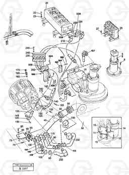 94150 Hydraulic system EW230 ?KERMAN ?KERMAN EW230 SER NO - 1447, Volvo Construction Equipment