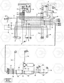 16627 Pneumatic system A20 VOLVO BM A20, Volvo Construction Equipment