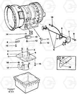 64995 Range selector valve with fitting parts A30 VOLVO BM VOLVO BM A30, Volvo Construction Equipment