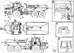 14132 Sign plates and decals A30 VOLVO BM VOLVO BM A30, Volvo Construction Equipment