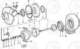 17934 Turbo charger A35 Volvo BM A35, Volvo Construction Equipment