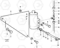 90499 Regulator with fitting parts A35 Volvo BM A35, Volvo Construction Equipment
