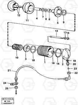 24176 Exhaust pressure regulator A25B A25B, Volvo Construction Equipment