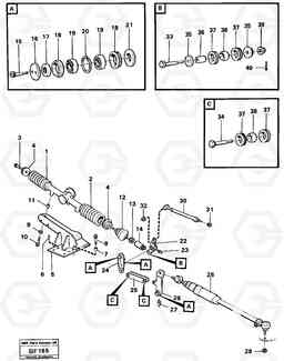 91019 Steering linkage A25B A25B, Volvo Construction Equipment