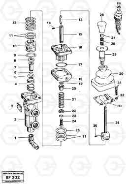 96675 Parking brake valve A25B A25B, Volvo Construction Equipment