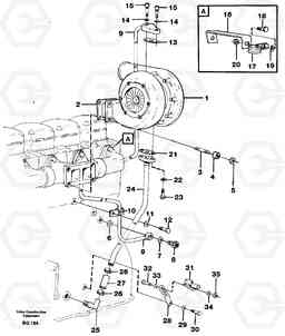 69437 Turbocharger with fitting parts A40 VOLVO BM VOLVO BM A40 SER NO - 1151/- 60026, Volvo Construction Equipment