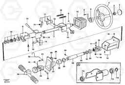 3844 Steering system A40 VOLVO BM VOLVO BM A40 SER NO - 1151/- 60026, Volvo Construction Equipment