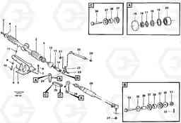 86076 Steering linkage A25C, Volvo Construction Equipment