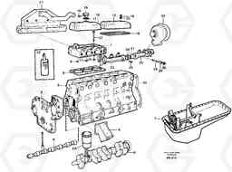 55130 Engine with fitting parts A25C, Volvo Construction Equipment