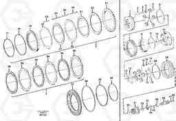 34683 Clutches and brakes E, F A25C, Volvo Construction Equipment