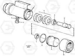 29480 Damping cylinder A30C, Volvo Construction Equipment
