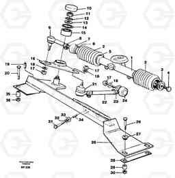 34878 Steering linkage A30C, Volvo Construction Equipment