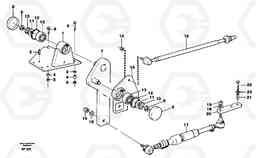 34879 Steering linkage A30C, Volvo Construction Equipment
