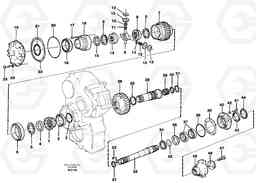 25406 Axle shaft with differential A35C SER NO 4621-, SER NO USA 60001-, Volvo Construction Equipment