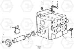 24594 Tip valve with fitting parts A35C SER NO 4621-, SER NO USA 60001-, Volvo Construction Equipment