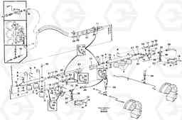 92008 Hydraulic brake system, load unit A35C SER NO 4621-, SER NO USA 60001-, Volvo Construction Equipment