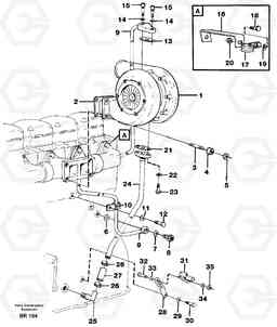 68892 Turbocharger with fitting parts A40 SER NO 1201-, SER NO USA 60101-, Volvo Construction Equipment
