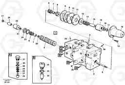 22505 Steering unit A40 SER NO 1201-, SER NO USA 60101-, Volvo Construction Equipment