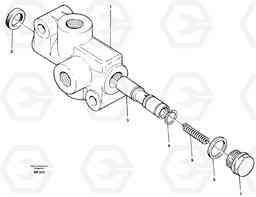 16230 Relay valve A40 SER NO 1201-, SER NO USA 60101-, Volvo Construction Equipment