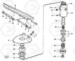 35236 Retarder pedal A40 SER NO 1201-, SER NO USA 60101-, Volvo Construction Equipment