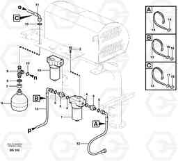 43513 Hydraulic brake system, motor unit A35D, Volvo Construction Equipment