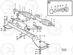 74066 Steering linkage A35D, Volvo Construction Equipment