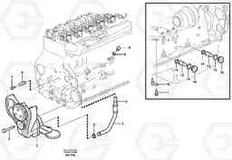 64492 Lubricating oil system A35D, Volvo Construction Equipment