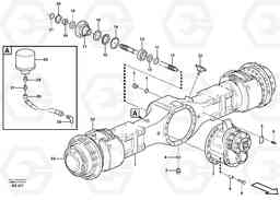 65372 Planetary axle 1, load unit A35D, Volvo Construction Equipment