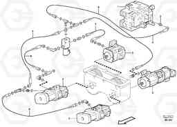 20947 Hydraulic system, motor unit A35D, Volvo Construction Equipment