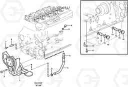 55869 Lubricating oil system A40D, Volvo Construction Equipment