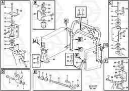 32971 Radiator mounting T450D, Volvo Construction Equipment