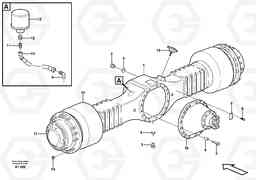 4021 Planetary axle, motor unit A40D, Volvo Construction Equipment
