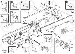 52689 Overhung tailgate A40D, Volvo Construction Equipment