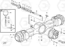 15654 Planetary axle 1, load unit A30D S/N -11999, - 60093 USA S/N-72999 BRAZIL, Volvo Construction Equipment