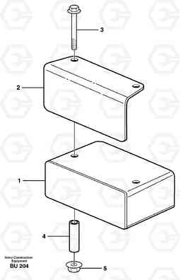 59316 Back-up warning unit A30E, Volvo Construction Equipment
