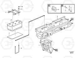 89030 Battery box with fitting parts A30D S/N -11999, - 60093 USA S/N-72999 BRAZIL, Volvo Construction Equipment